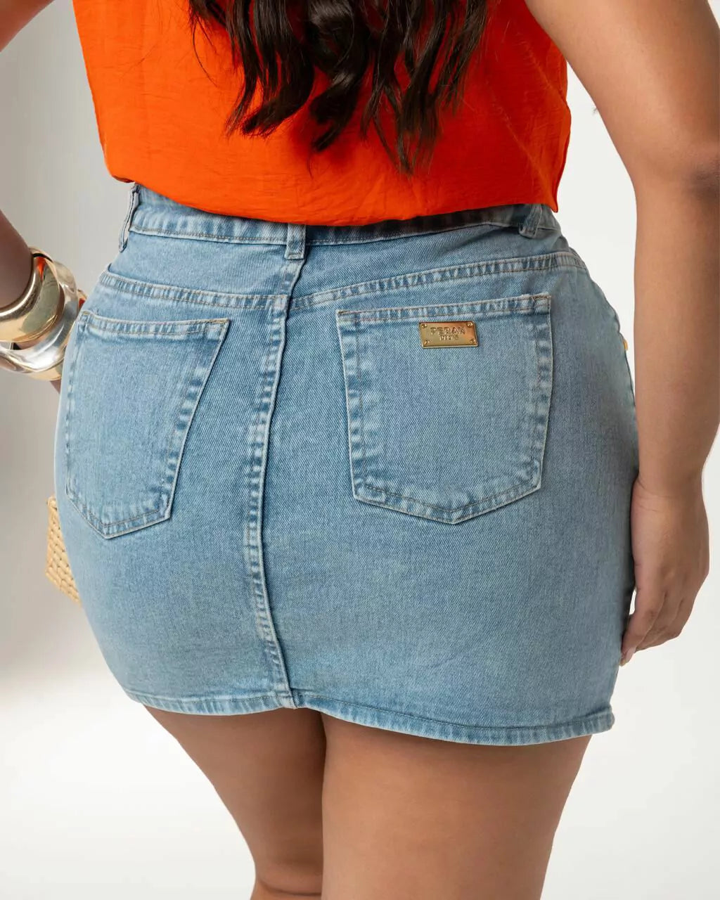 Saia Marmorizado PLUS SIZE STRETCH MARM