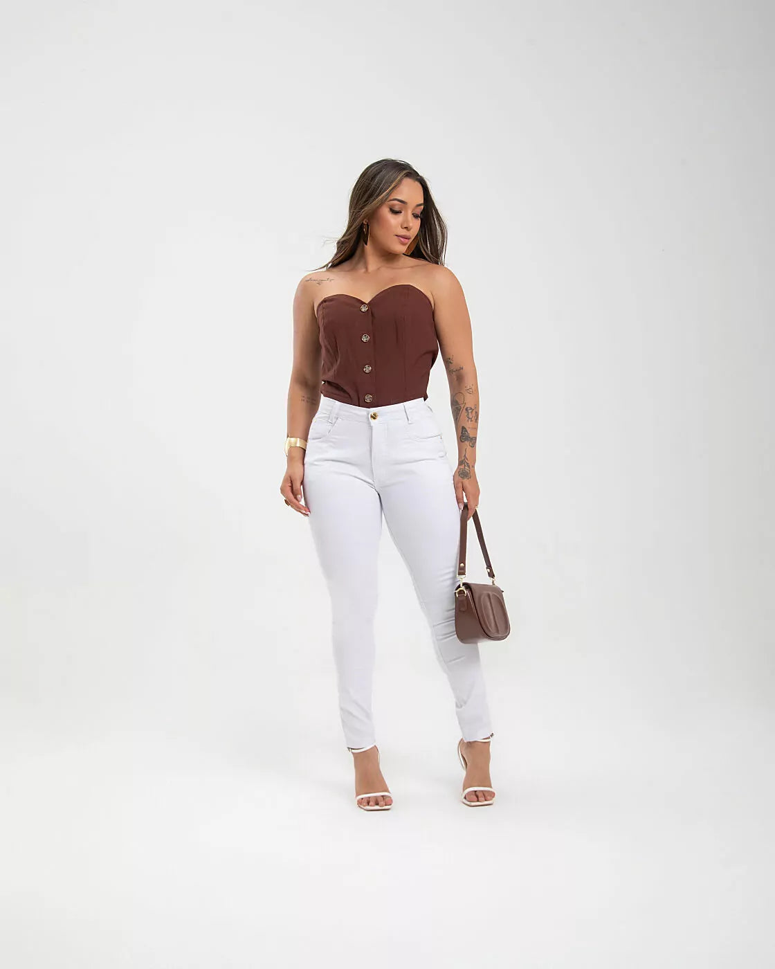 Calça Jeans SKINNY STRETCH Branca