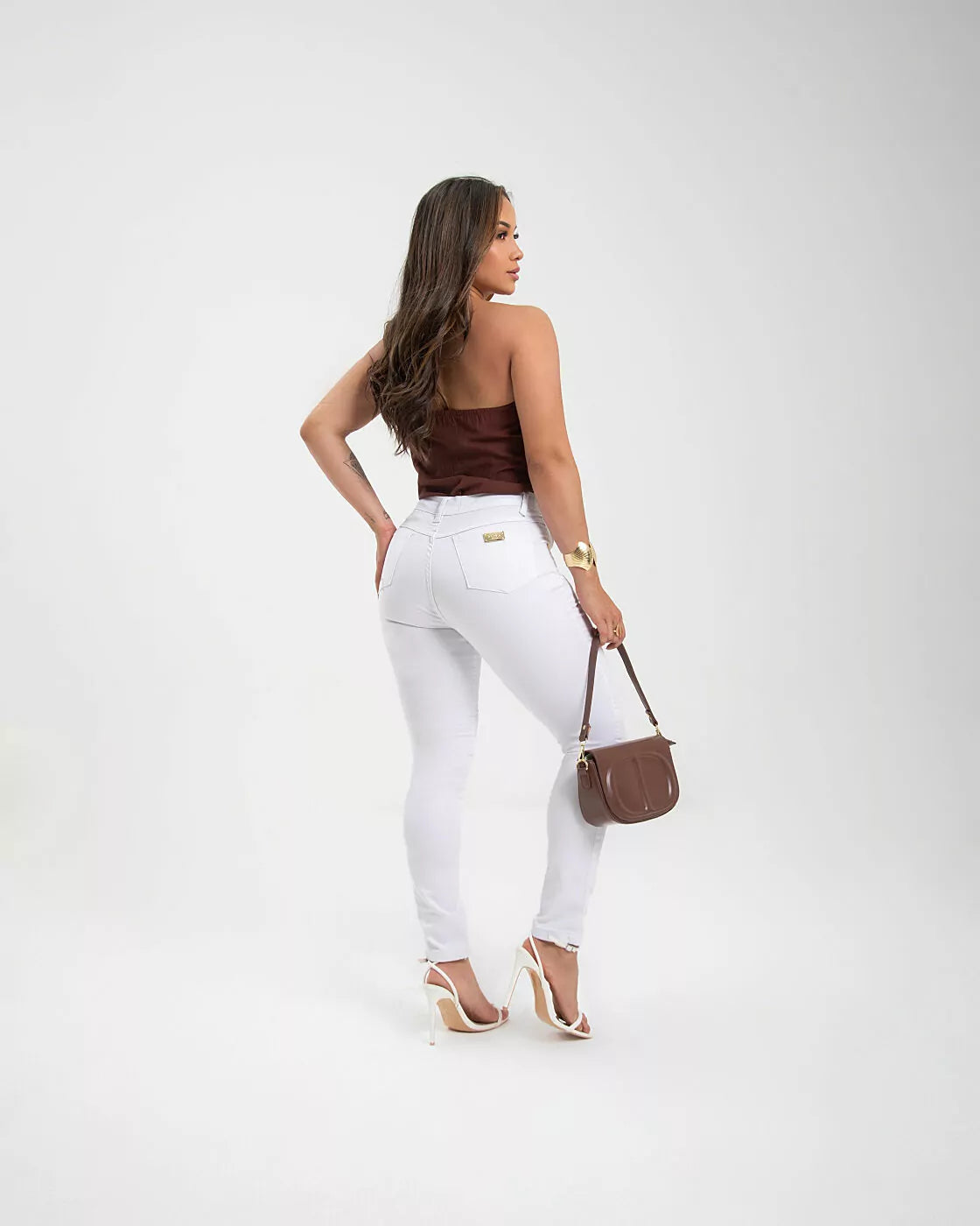 Calça Jeans SKINNY STRETCH Branca