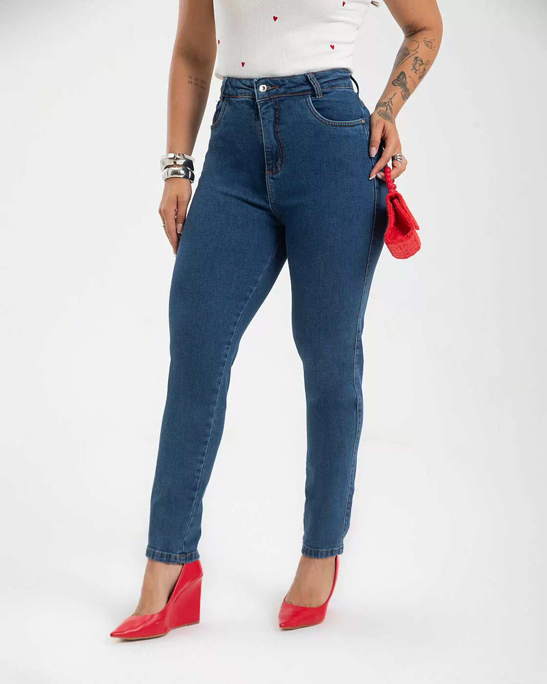 Calça Jeans MOM STRETCH