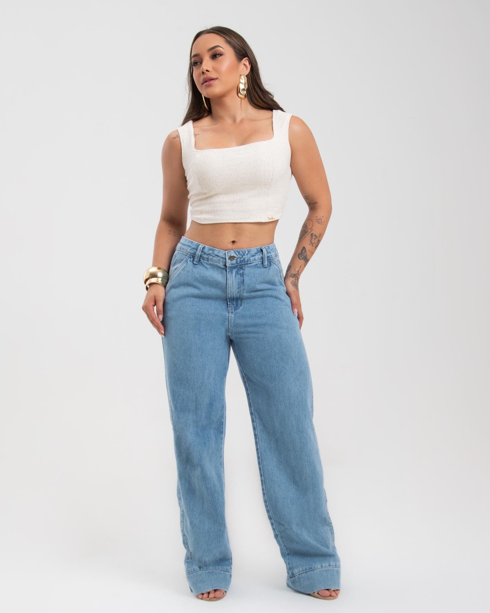 Calça Jeans WIDE LEG - ZAYA DAUPHIN