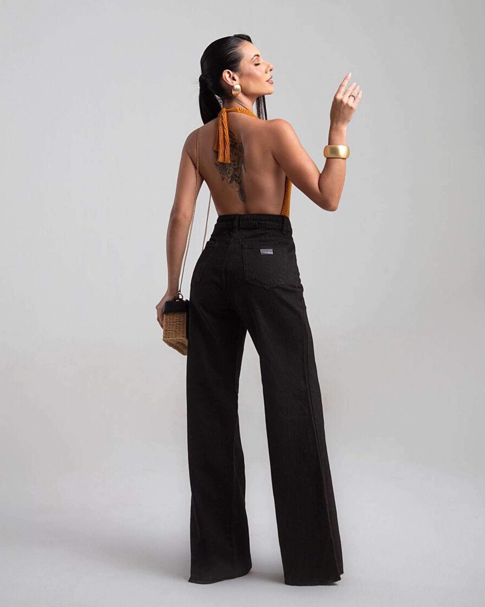 Calça Jeans WIDE LEG - VALENTINA LYS