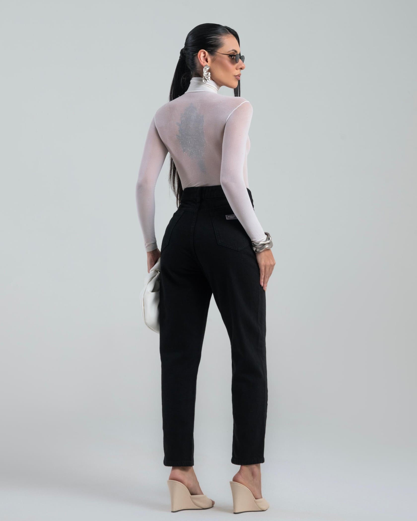 Calça Jeans WIDE LEG - TUANE ARANTES