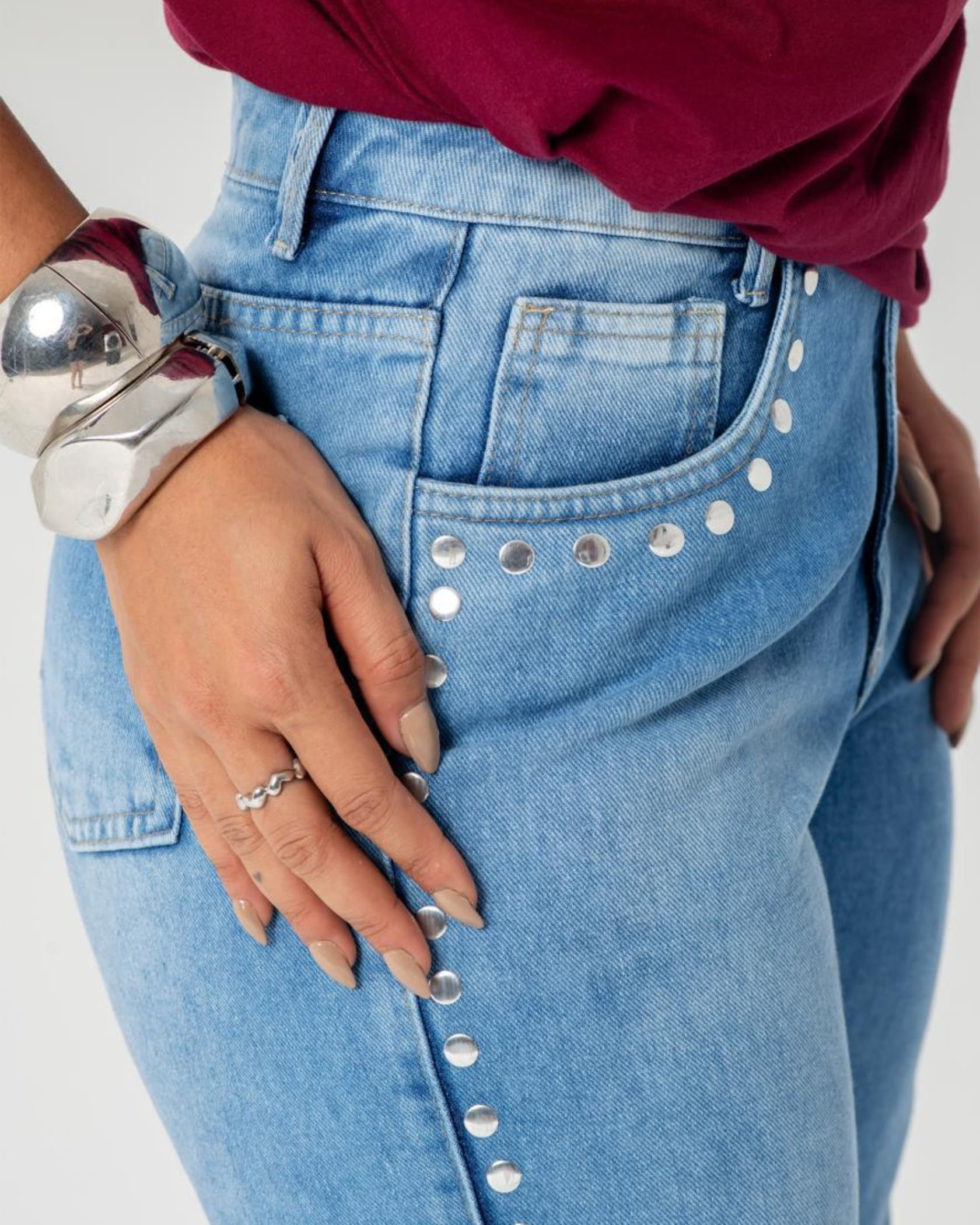 Calça Jeans WIDE LEG - SILVIA ROYCE