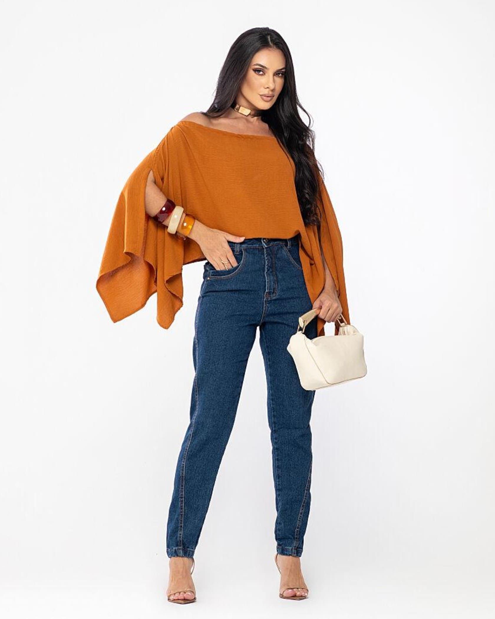 Calça Jeans MOM - AMORA MILAN