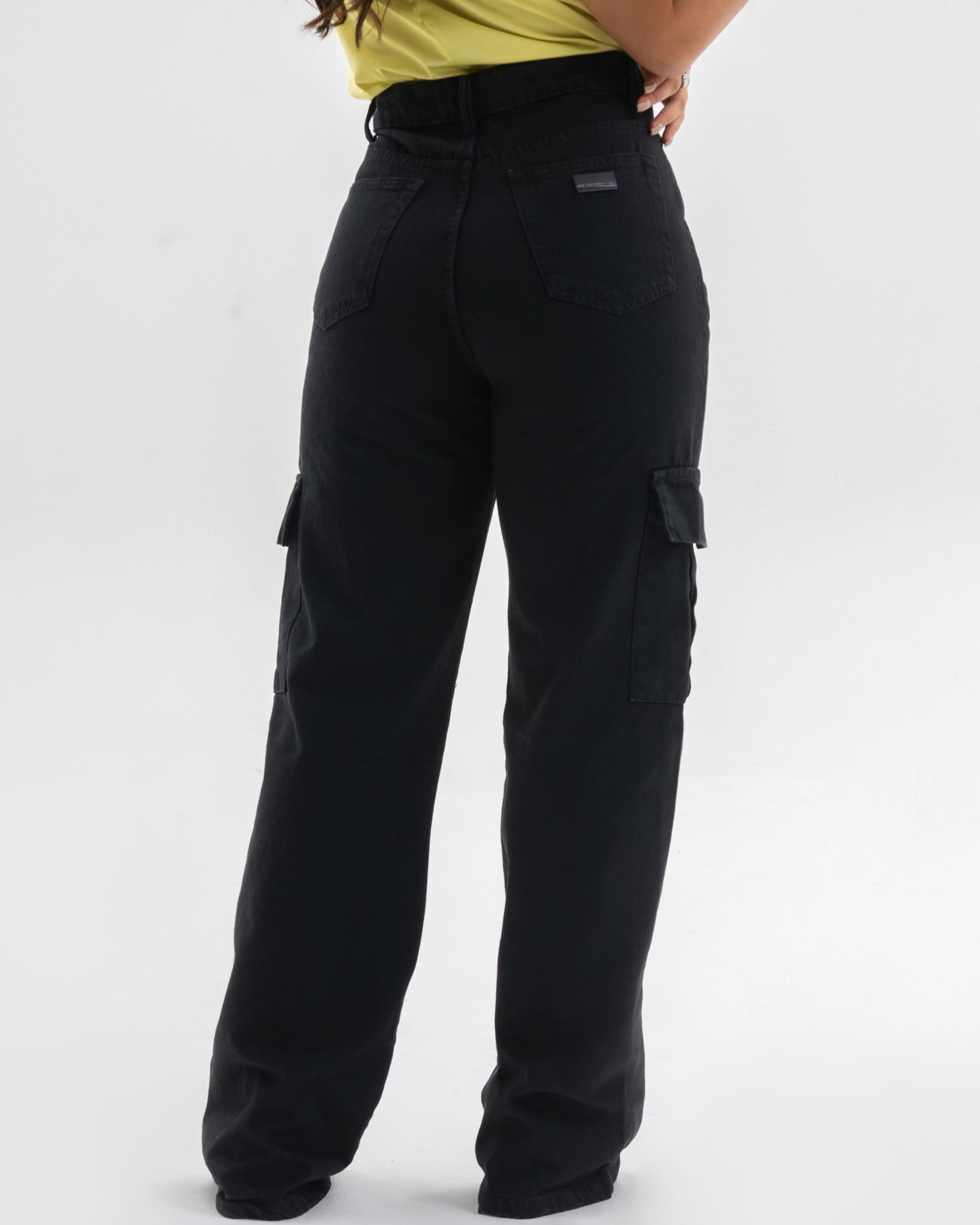 Calça Jeans WIDE LEG CARGO TIXAN