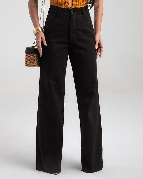 Calça Jeans WIDE LEG - VALENTINA LYS OUTLET