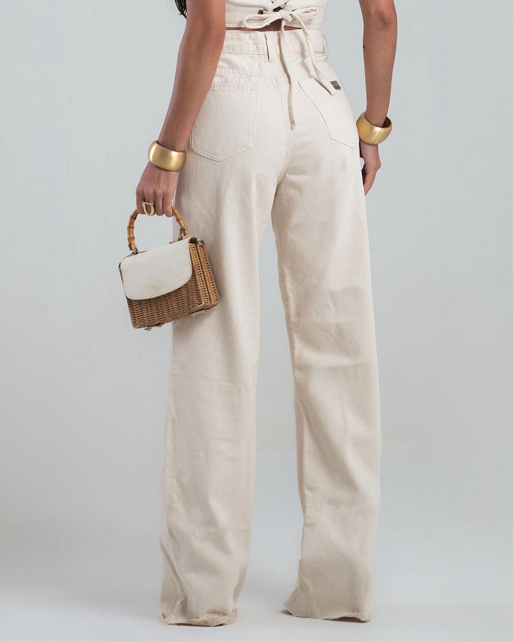 Calça Jeans WIDE LEG - DAPHNE JONES