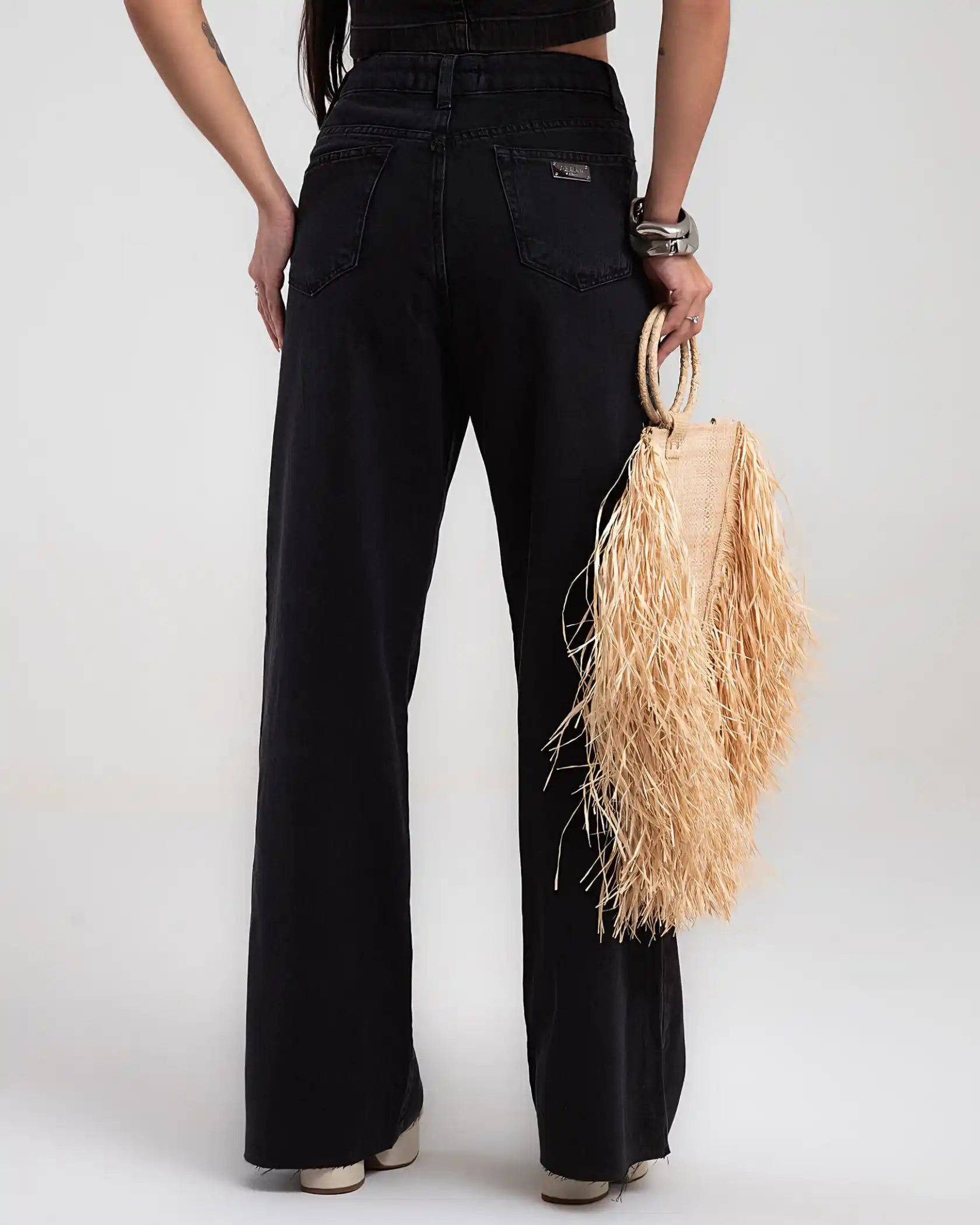 Calça Jeans WIDE LEG - THASSIA DIXON