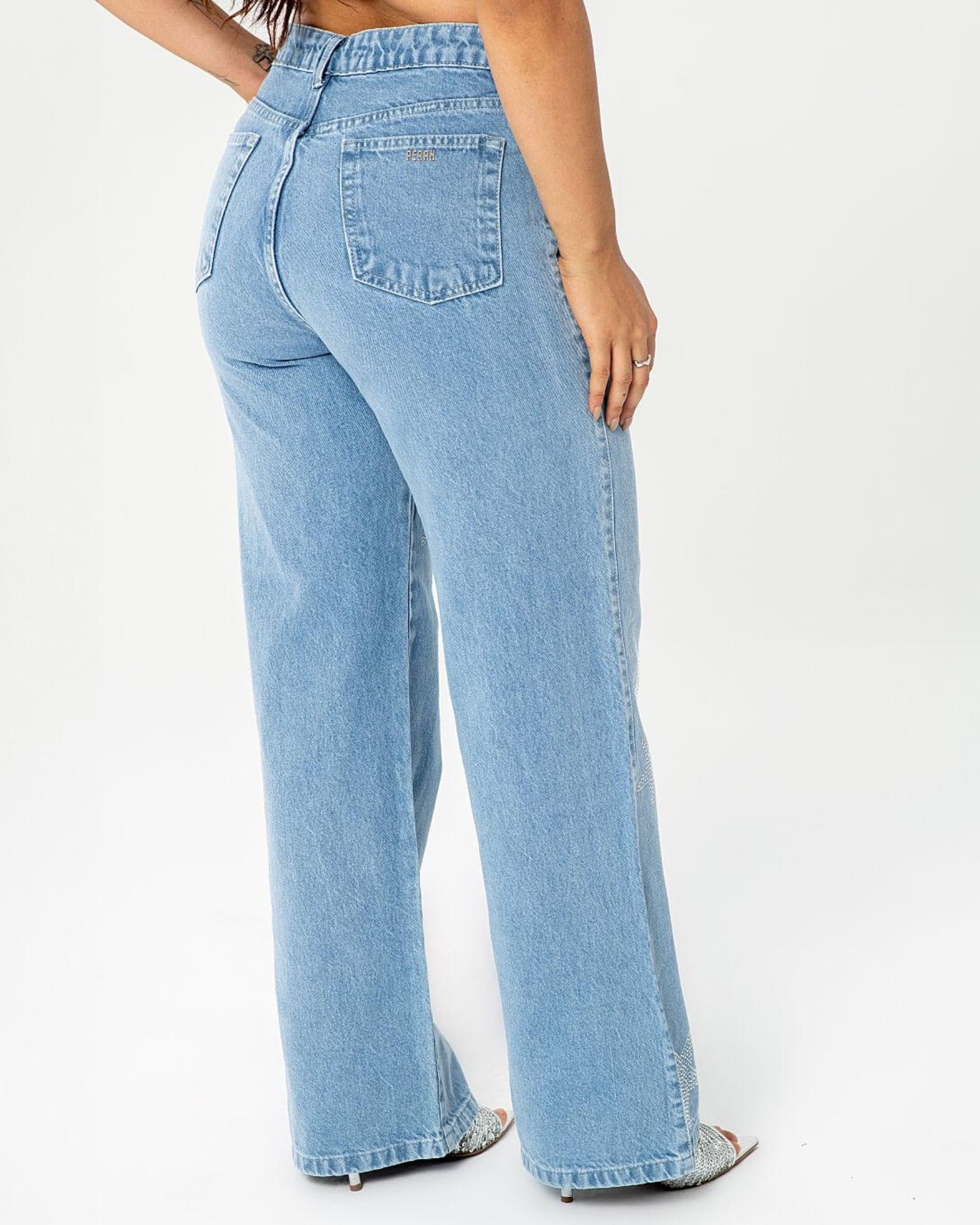 Calça Jeans WIDE LEG - FRIDA MONTEZ