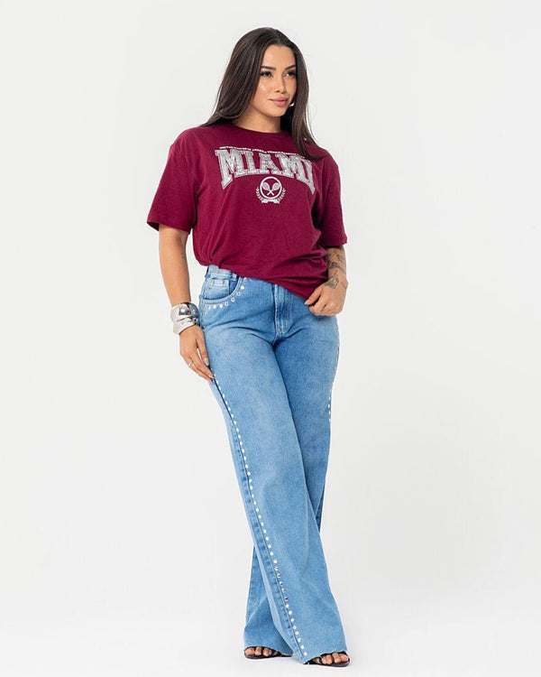 Calça Jeans WIDE LEG - SILVIA ROYCE
