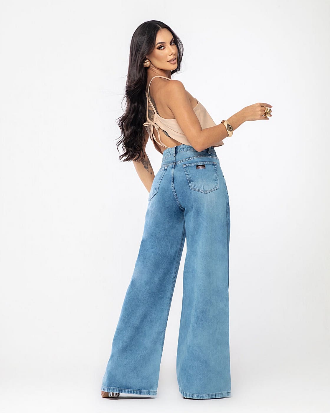 Calça Jeans PANTALONA - MIDA CASSI