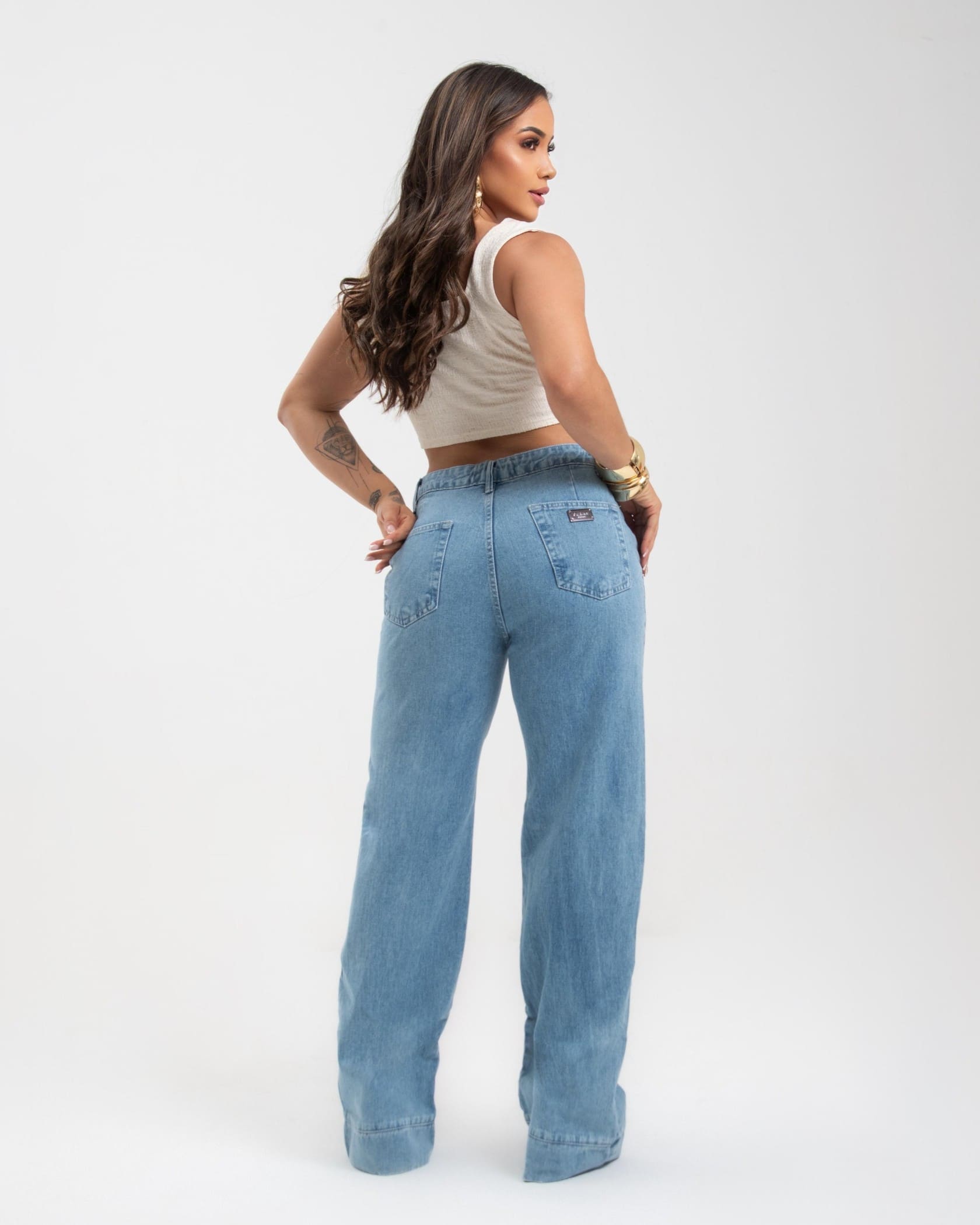 Calça Jeans WIDE LEG - ZAYA DAUPHIN