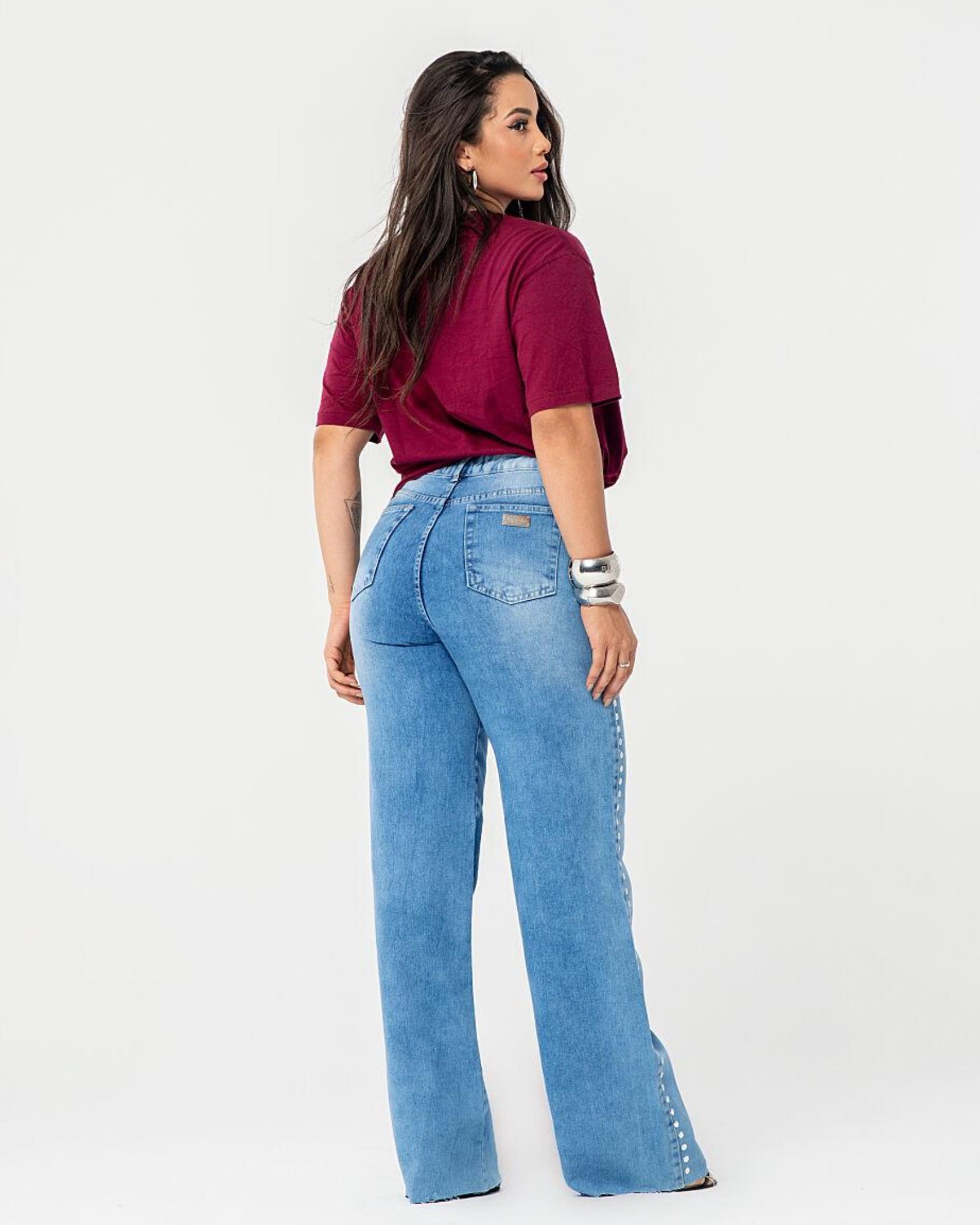 Calça Jeans WIDE LEG - SILVIA ROYCE