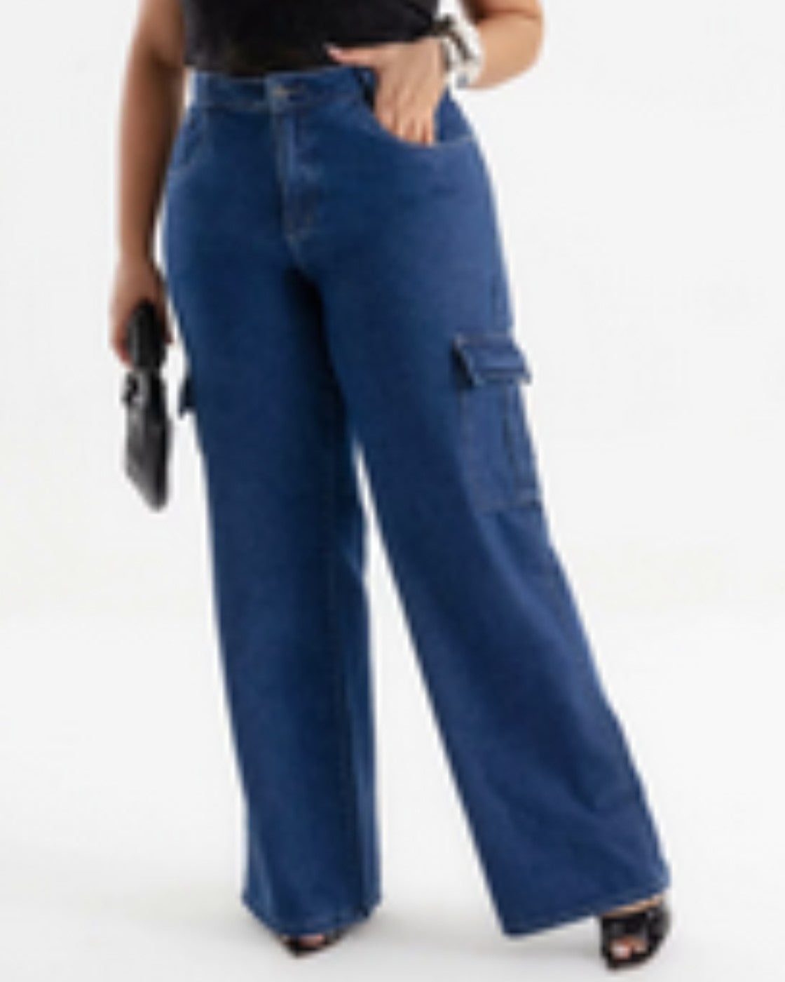 Calça Jeans CHLOE PLUS SIZE WIDE LEG