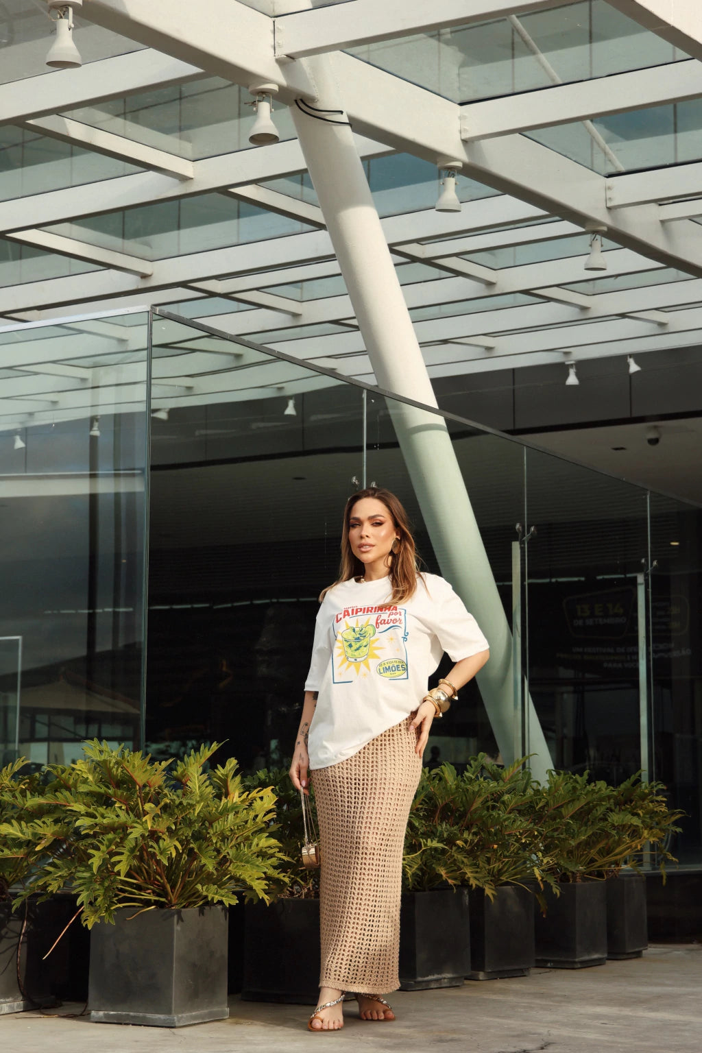 T-shirt Oversized - CAIPIRINHA