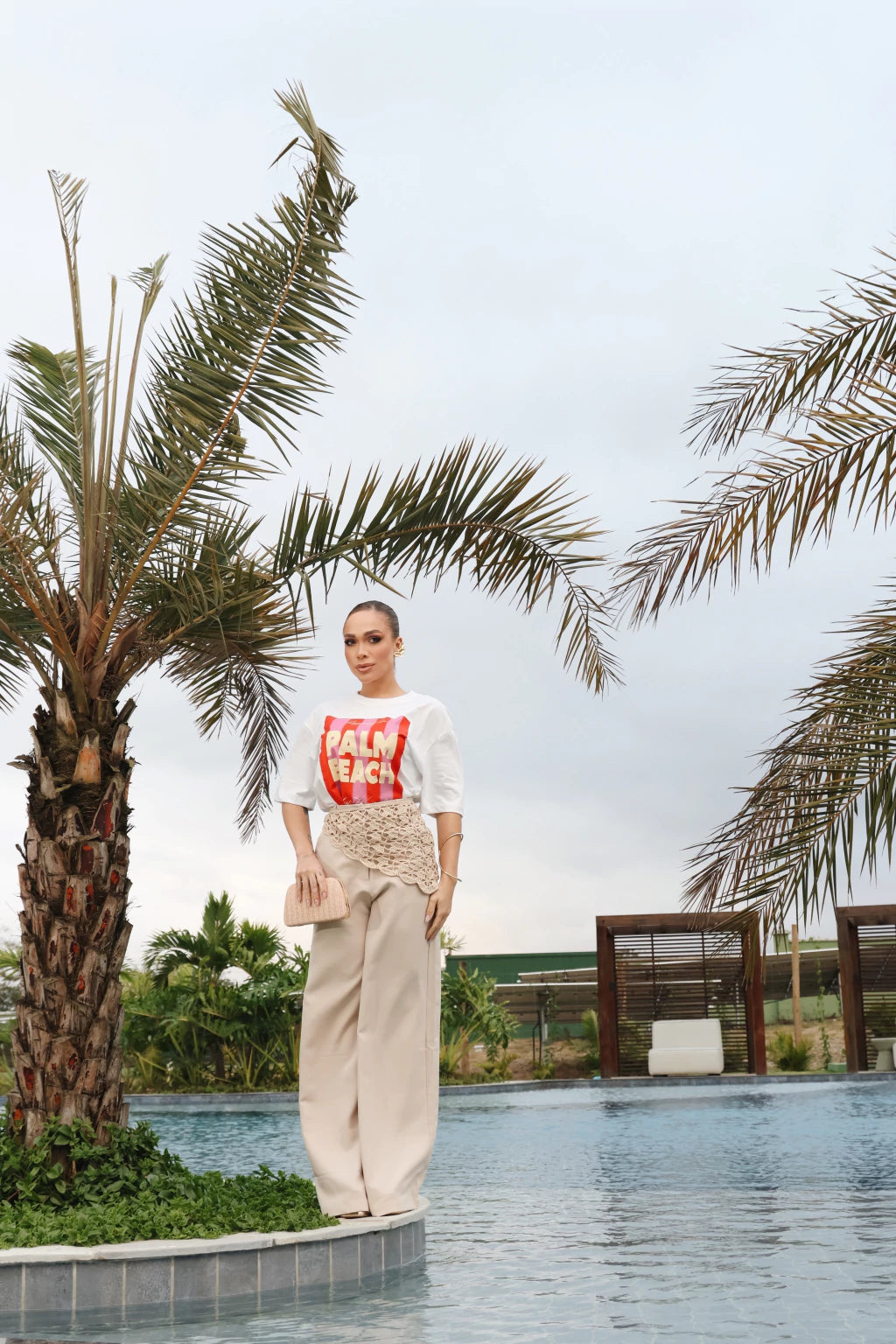 T-shirt Oversized - PALM BEACH