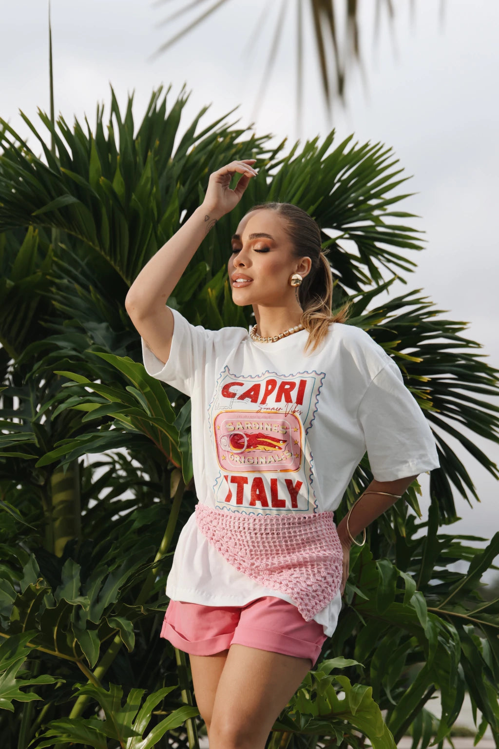 T-shirt Oversized - CAPRI