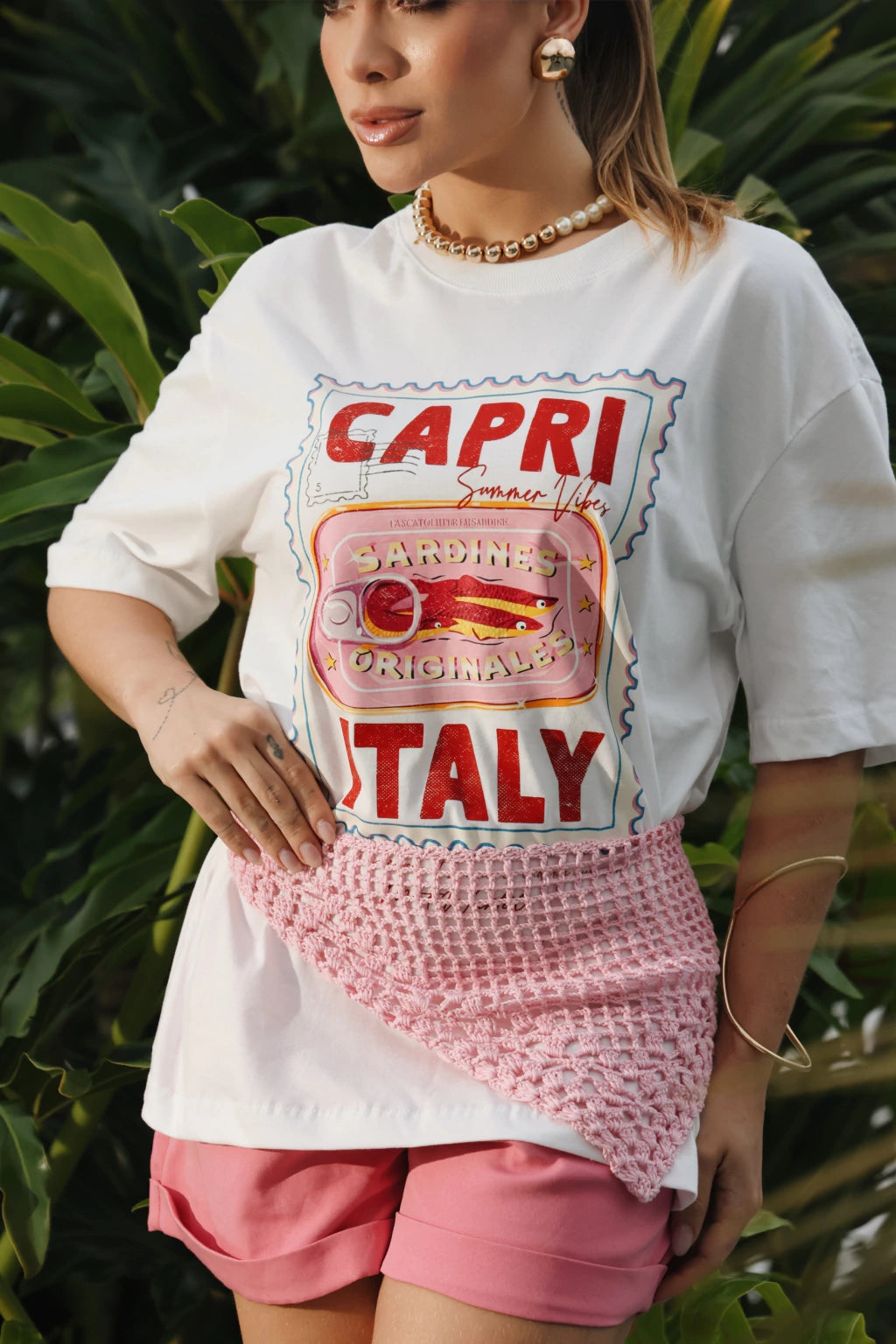T-shirt Oversized - CAPRI