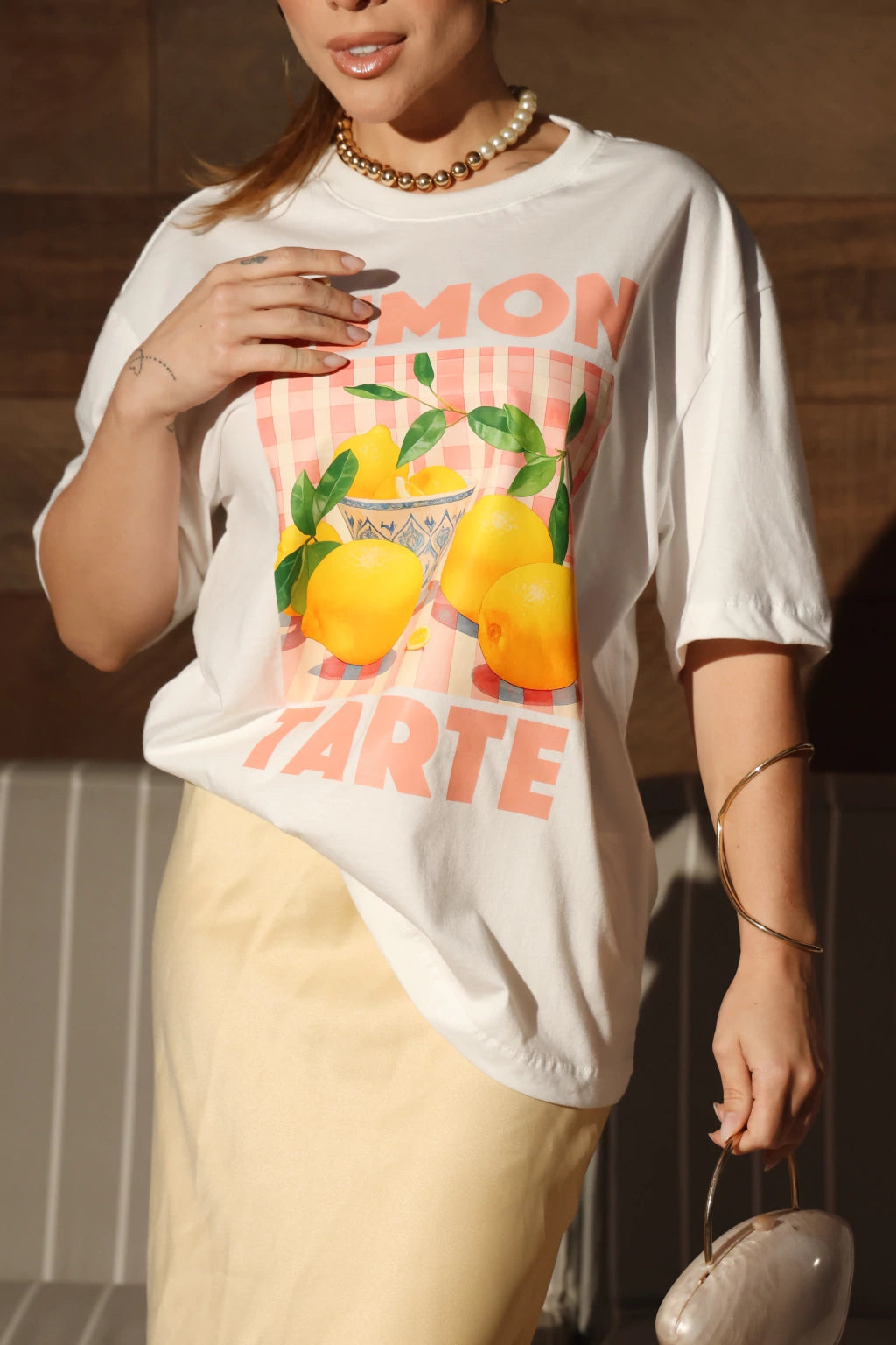 T-shirt Oversized - LEMON TARTE