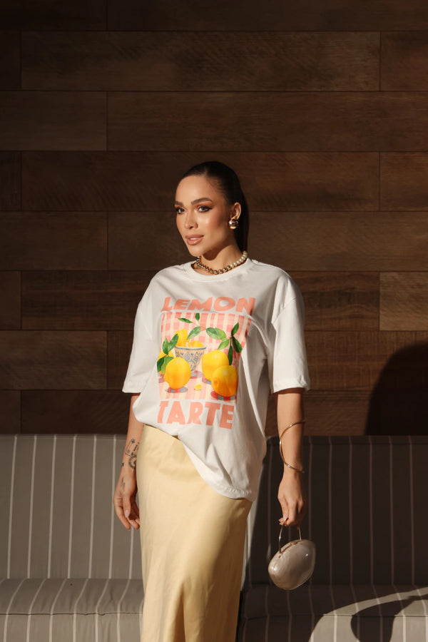 T-shirt Oversized - LEMON TARTE