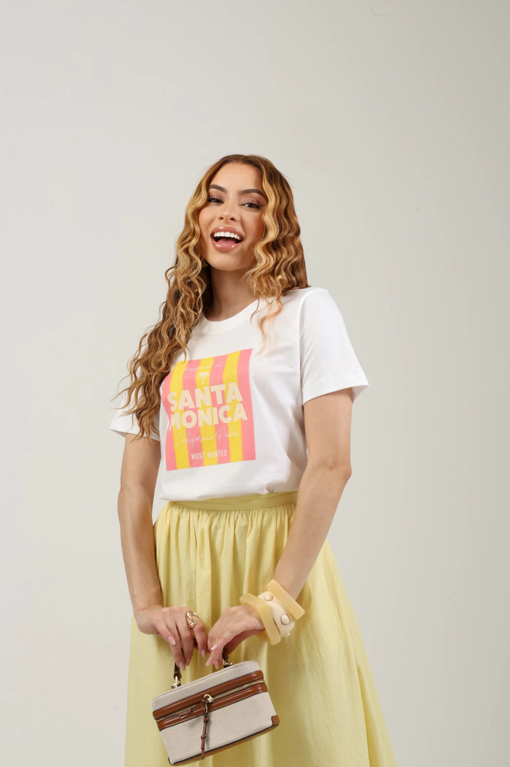 T-shirt Tradicional - SANTA MONICA CANDY