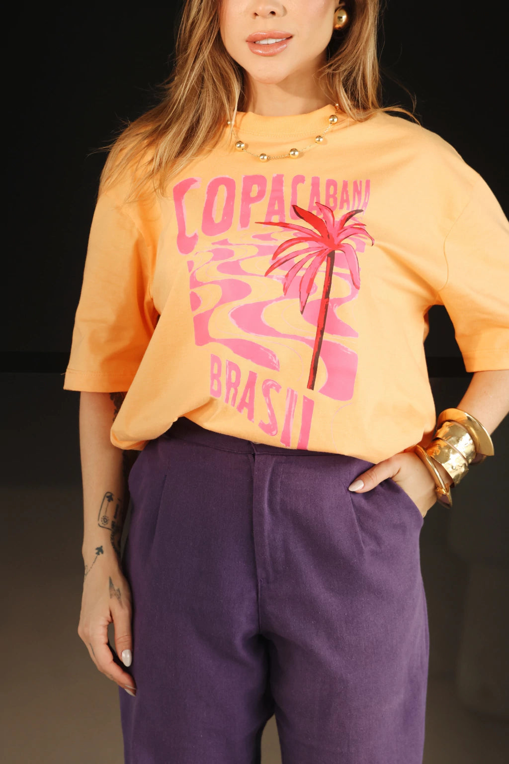 T-shirt Oversized - COPACABANA